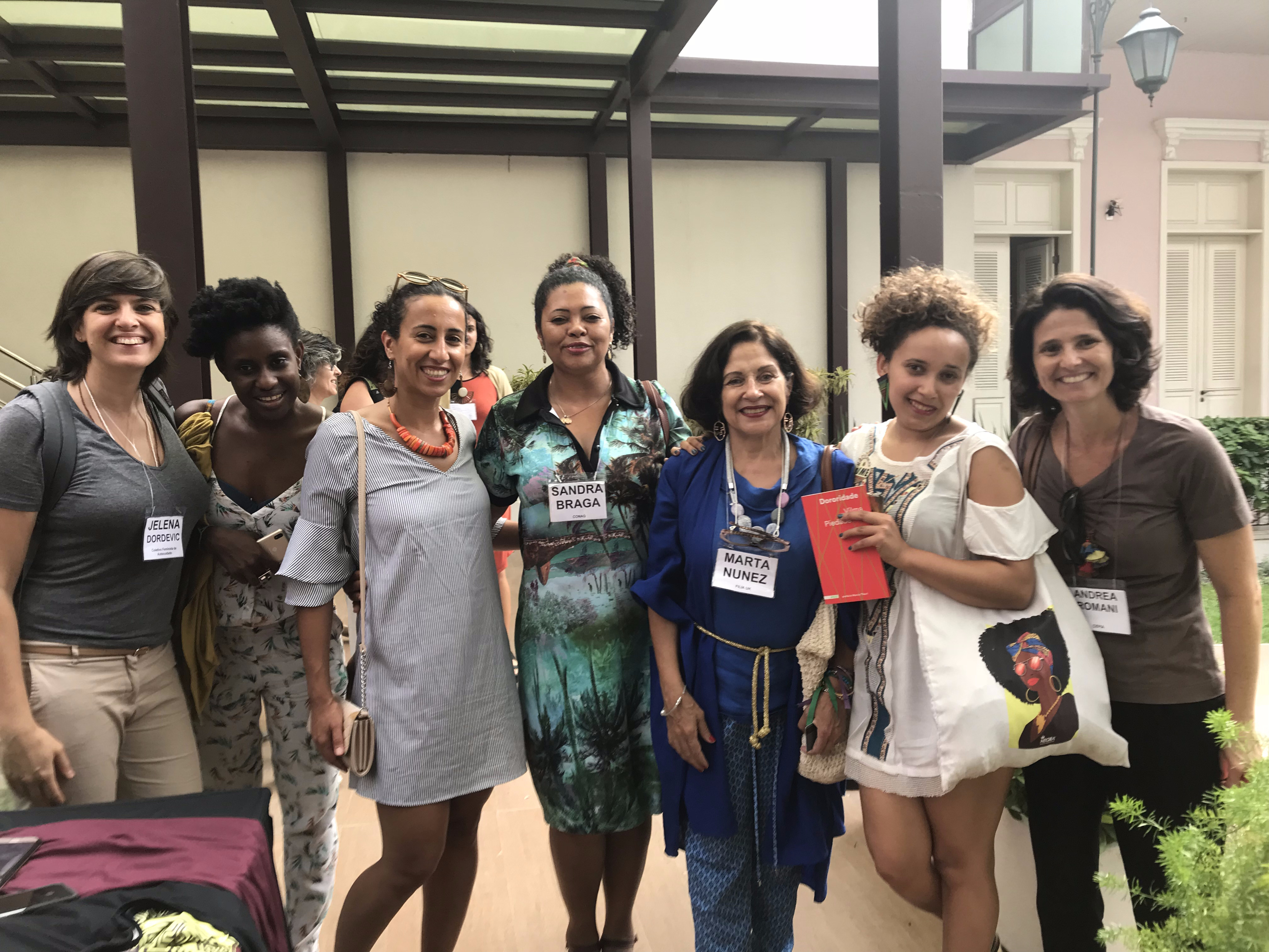 International delegates at the Brazil conference