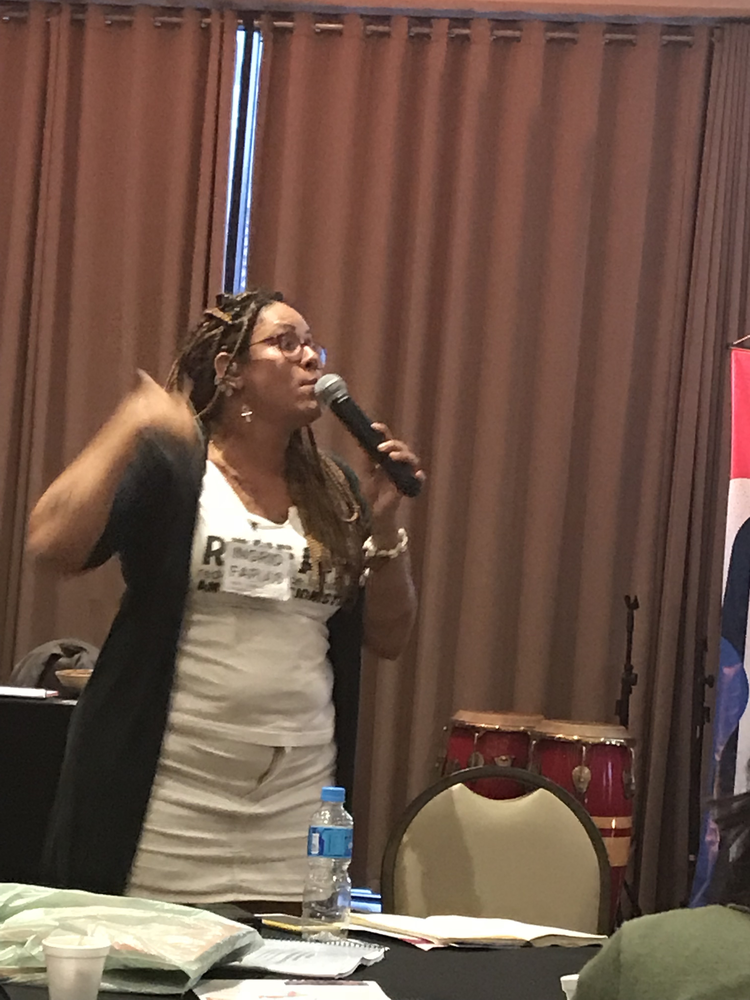 Speaker at conference event