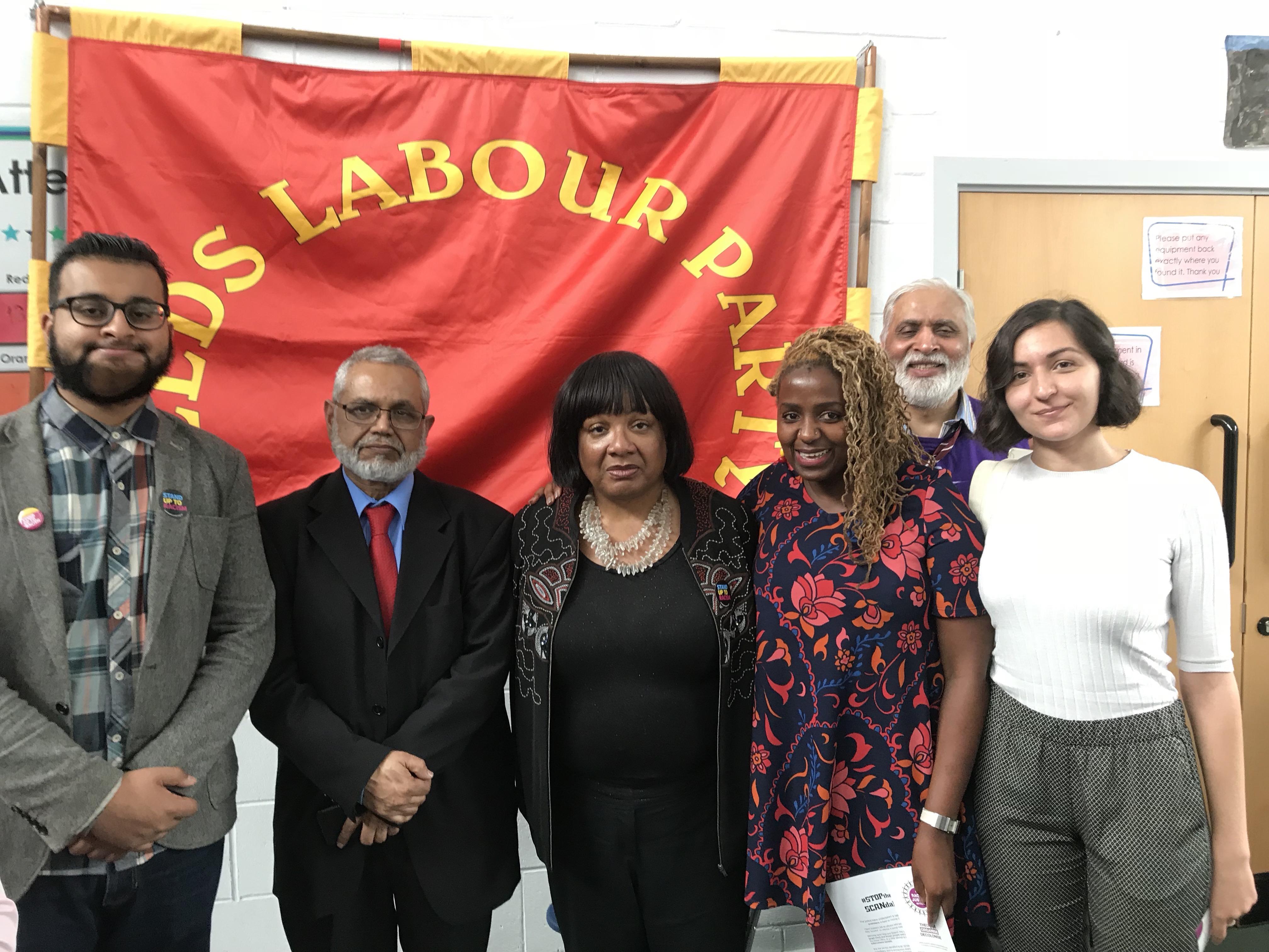 RJN members with political figures in Leeds