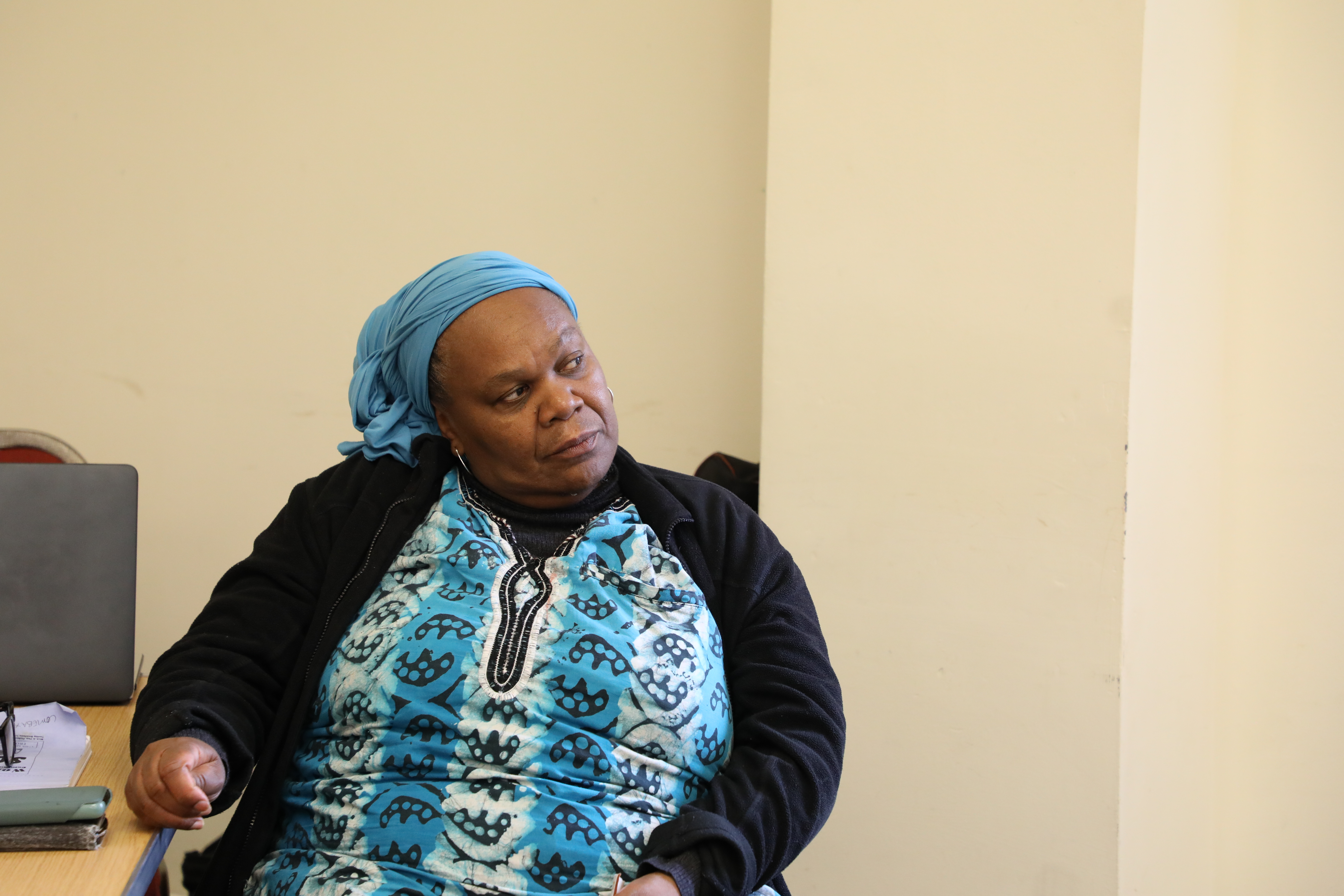 Woman at laptop during planning session